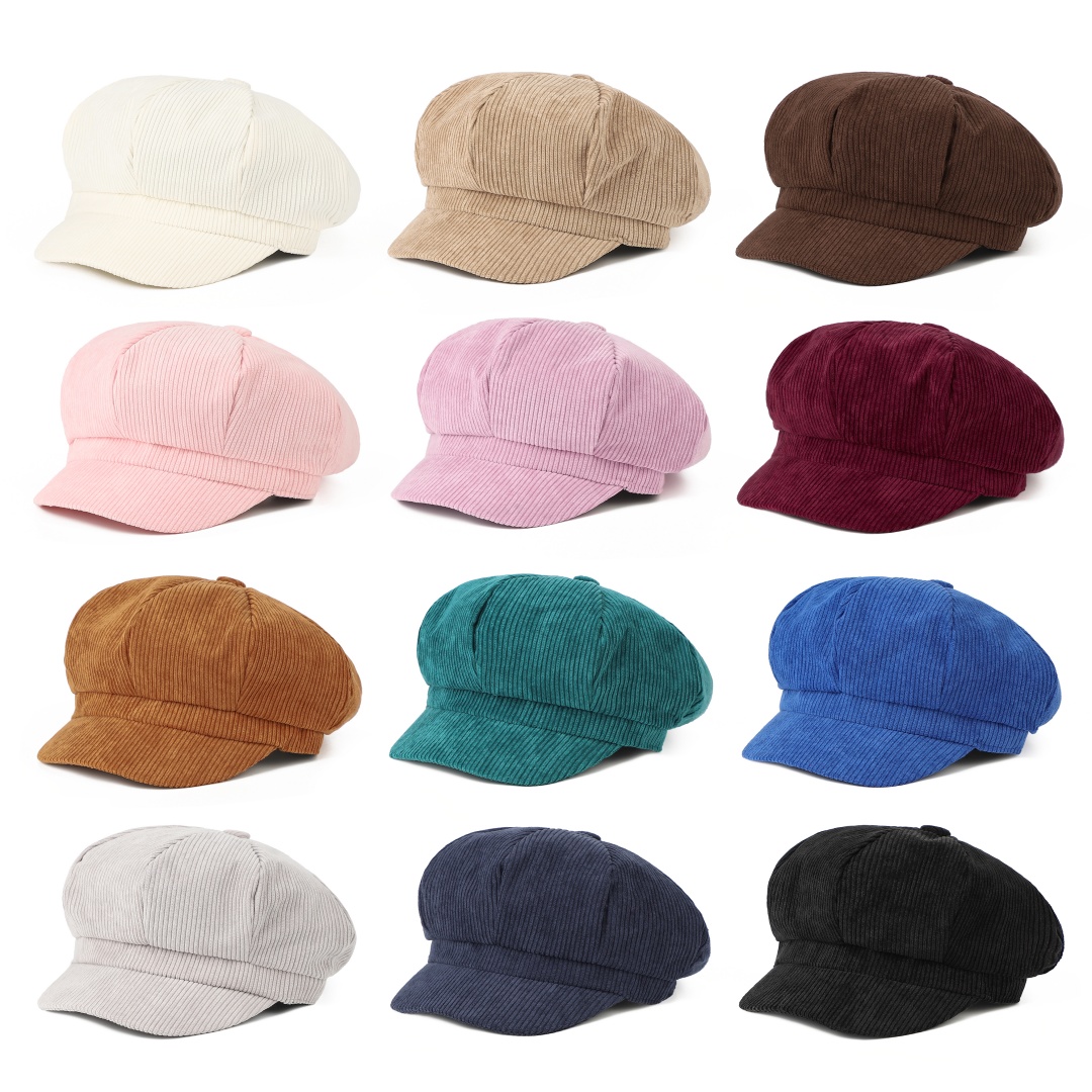 Dad Hat Cotton - Newsboy Cap Beret Women Vintage Beret