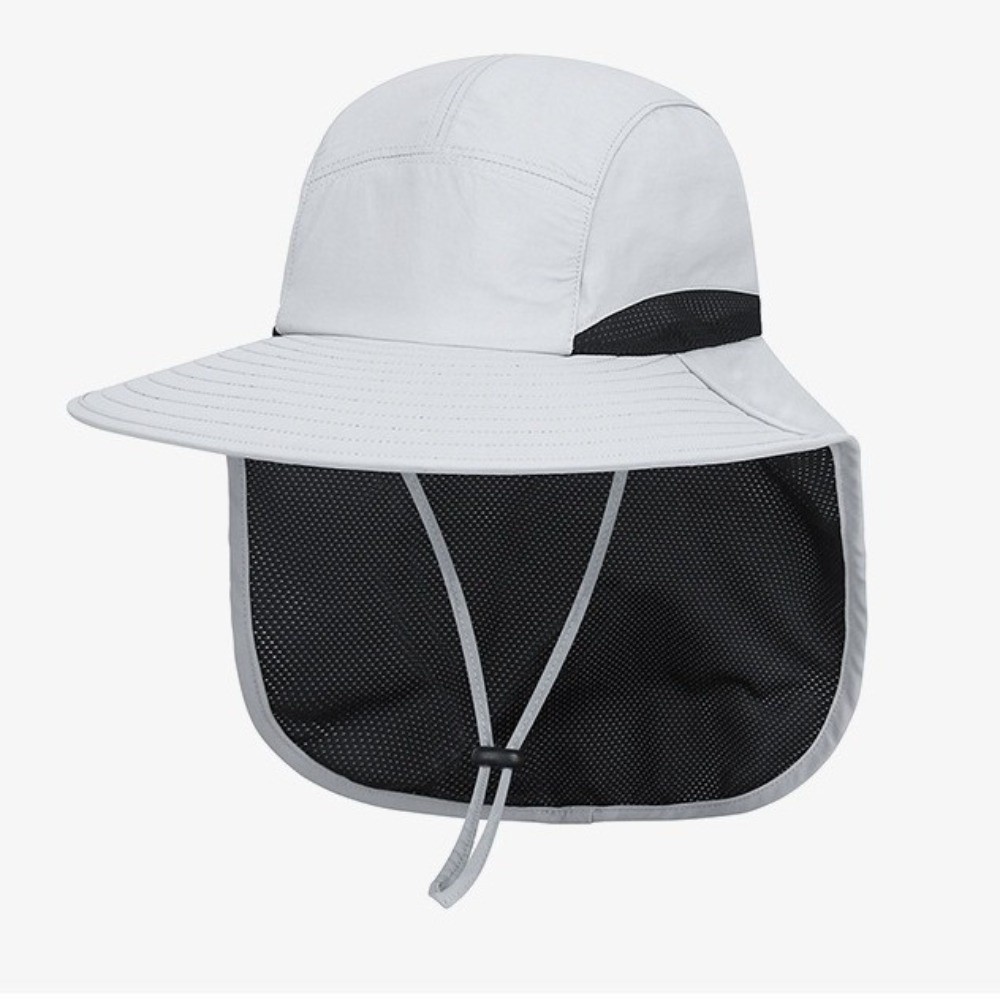 Fashion Wide Brim Outdoor Sun  - Bucket Hat Cotton ulasan dan harga