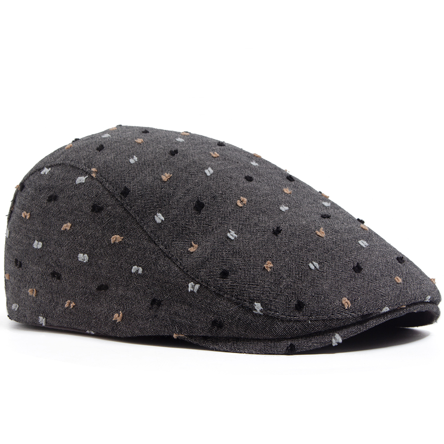 Wmoen Flat Cap With Polka Dot  - Newsboy Cap Ivy ulasan dan harga