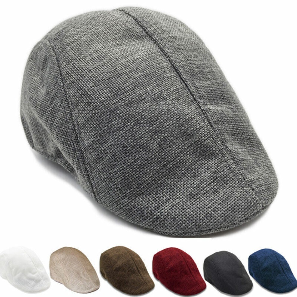 Peaky Newsboy Golf Driving Hat - Dad Hat Cotton ulasan dan harga