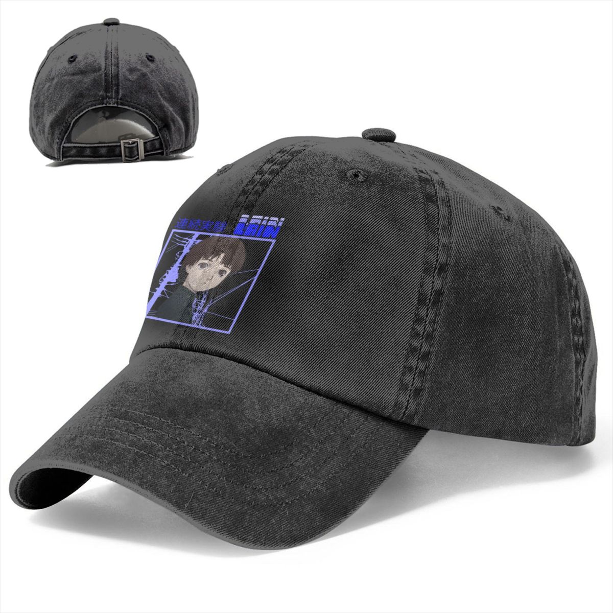 Washed Men's Baseball Cap Blue - Golf Cap Dad ulasan dan harga