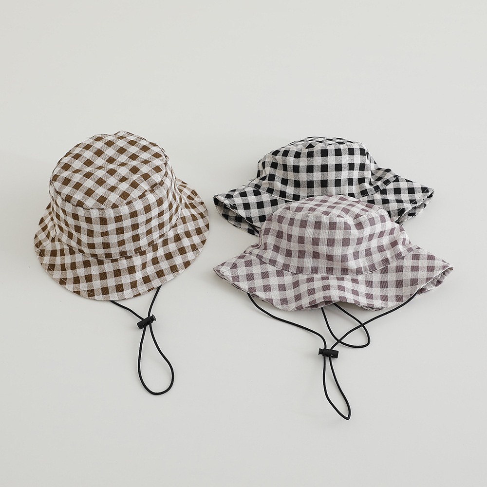 Wide Brim Autumn Sun Hat Baby  - Bucket Hat Cotton ulasan dan harga