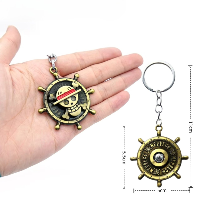 Rotating keychain, Luffy's Str - Cowboy Hat Straw ulasan dan harga