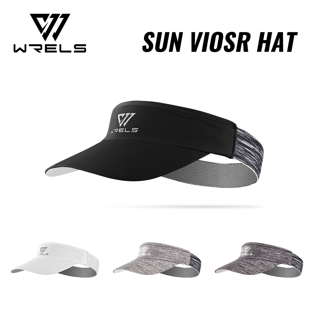 WRELS Sports Sun Visor Hats Br - Running Cap Lightweight ulasan dan harga