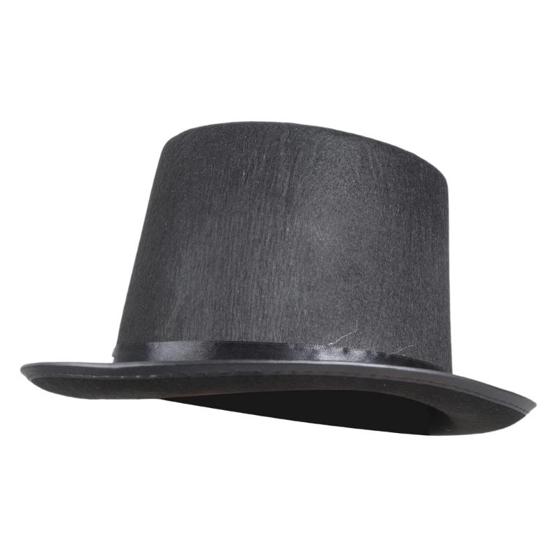 Retro Top Hat Magician Costume - Fedora Hat Wool ulasan dan harga