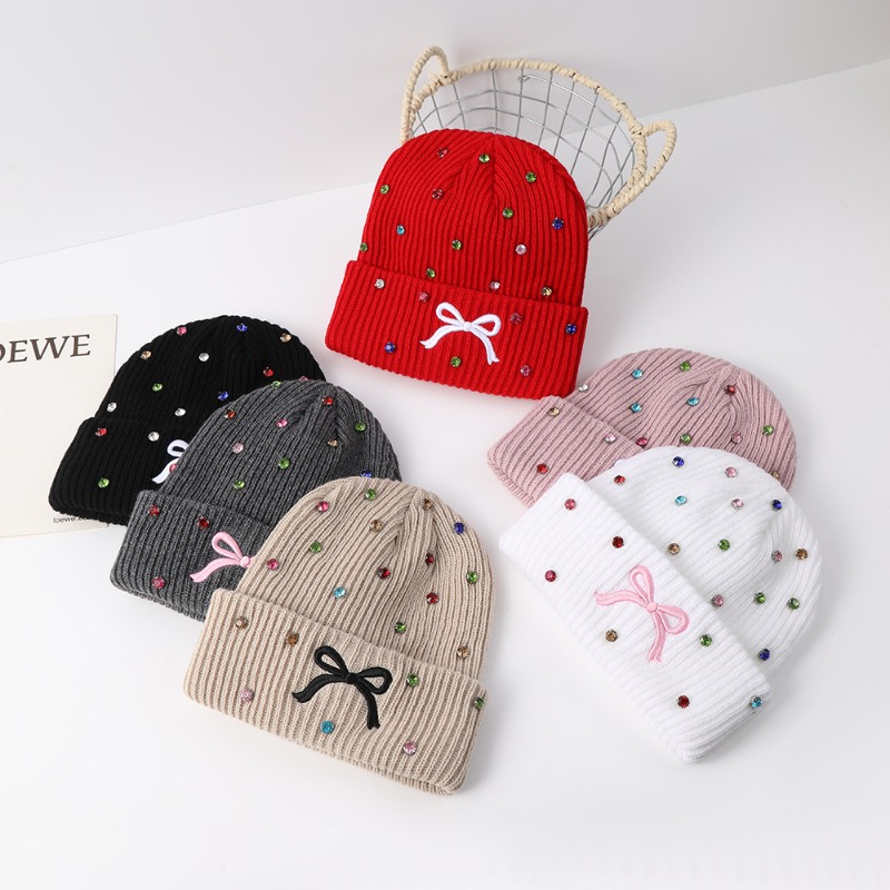 Women Knit Beanie Hat Shiny Rh - Beanie Cuffed Knit ulasan dan harga
