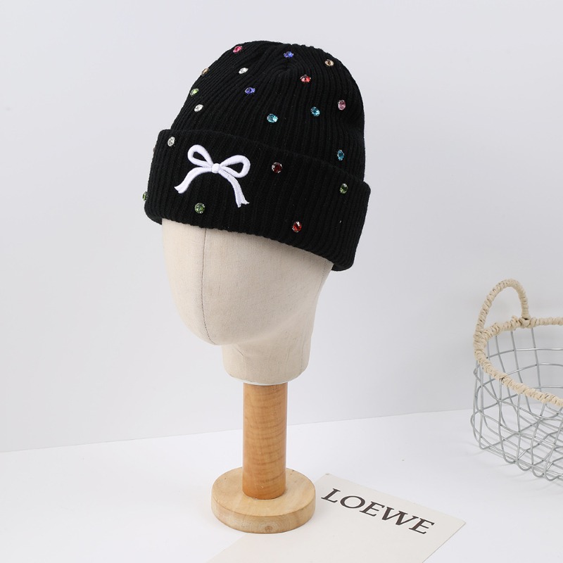 Women Knit Beanie Hat Shiny Rh - Beanie Cuffed Knit ulasan dan harga