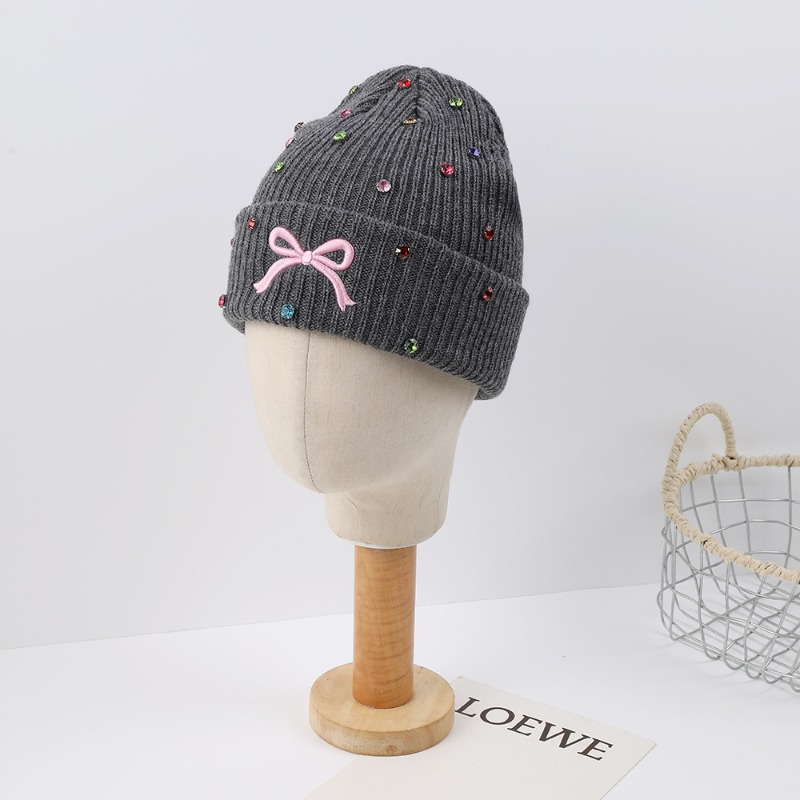 Women Knit Beanie Hat Shiny Rh - Beanie Cuffed Knit ulasan dan harga