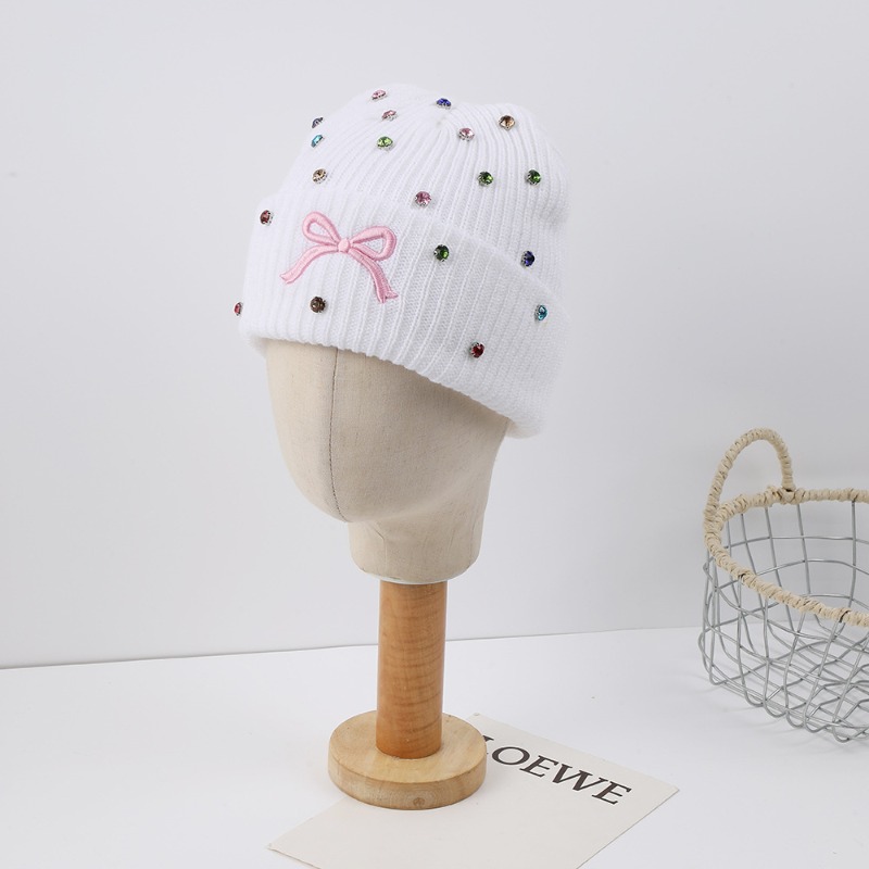 Women Knit Beanie Hat Shiny Rh - Beanie Cuffed Knit ulasan dan harga