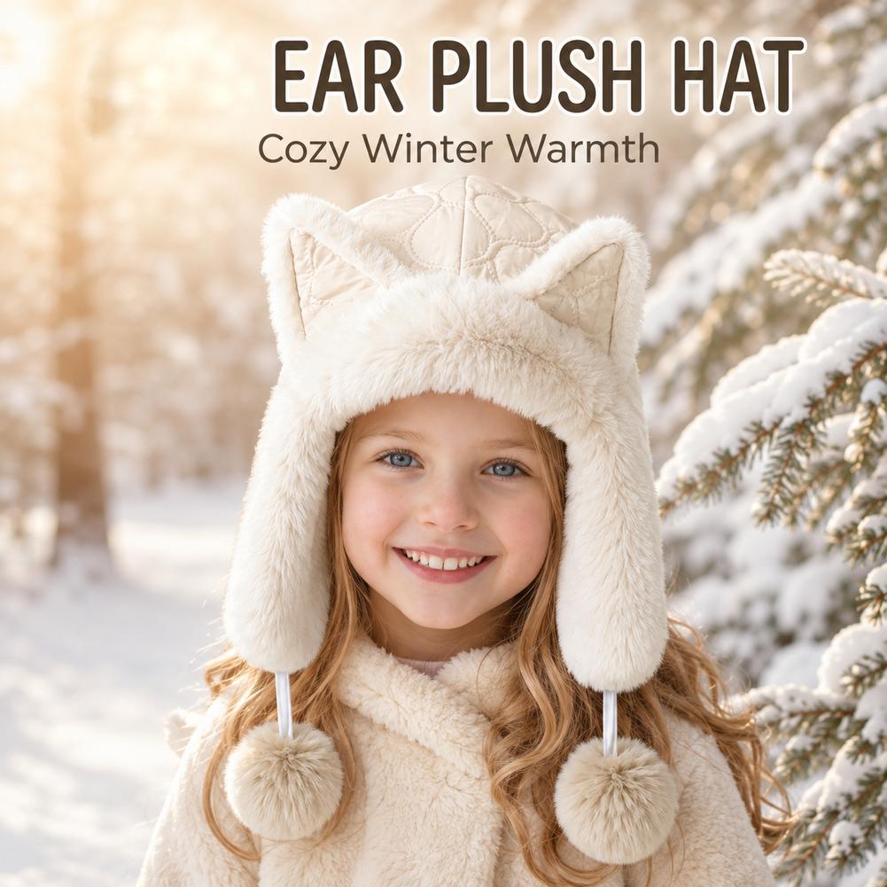 Plush Fox Ear Winter Trapper H - Winter Trapper Hat ulasan dan harga