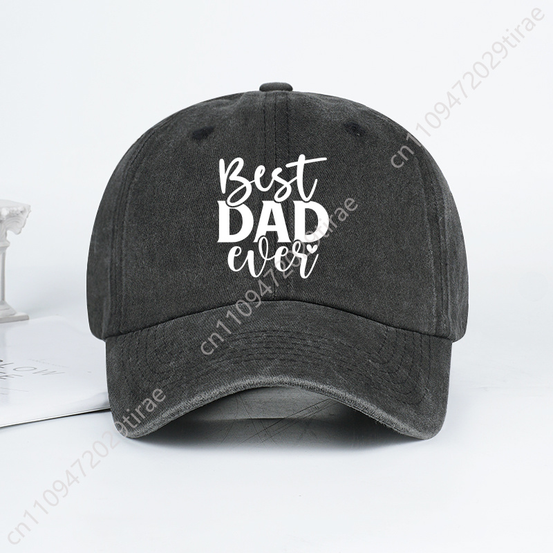 “Best DAD Ever” Printed Vintag - Dad Hat Cotton ulasan dan harga
