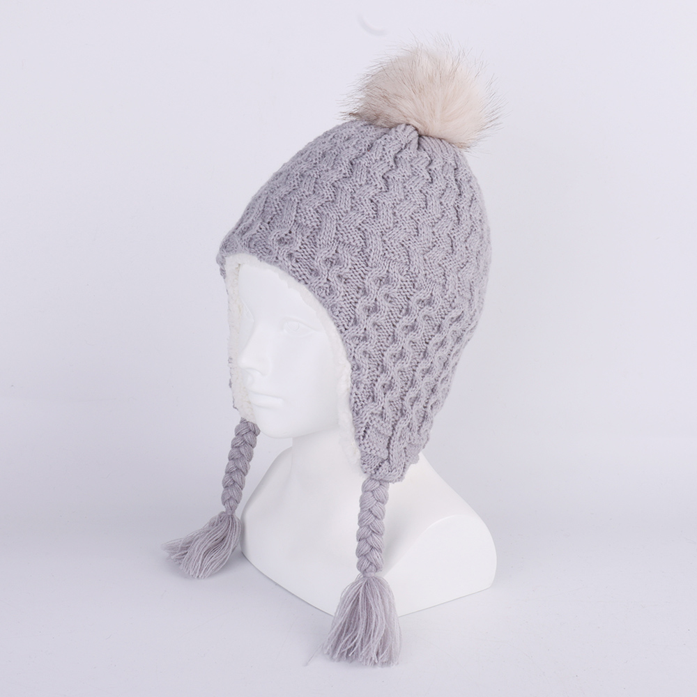 Baby Winter Knit Earflap Hats  - Trapper Hat Ear Flap ulasan dan harga