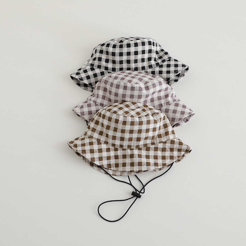 Wide Brim Autumn Sun Hat Baby  - Bucket Hat Cotton ulasan dan harga