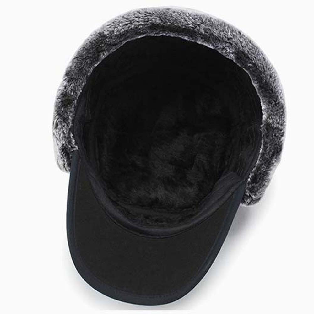 Thickened Winter Trapper Hat D - Trapper Hat Ear Flap ulasan dan harga