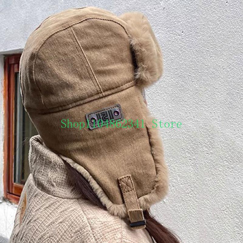 652F Adult Teens Windproof Ear - Trapper Hat Ear Flap ulasan dan harga