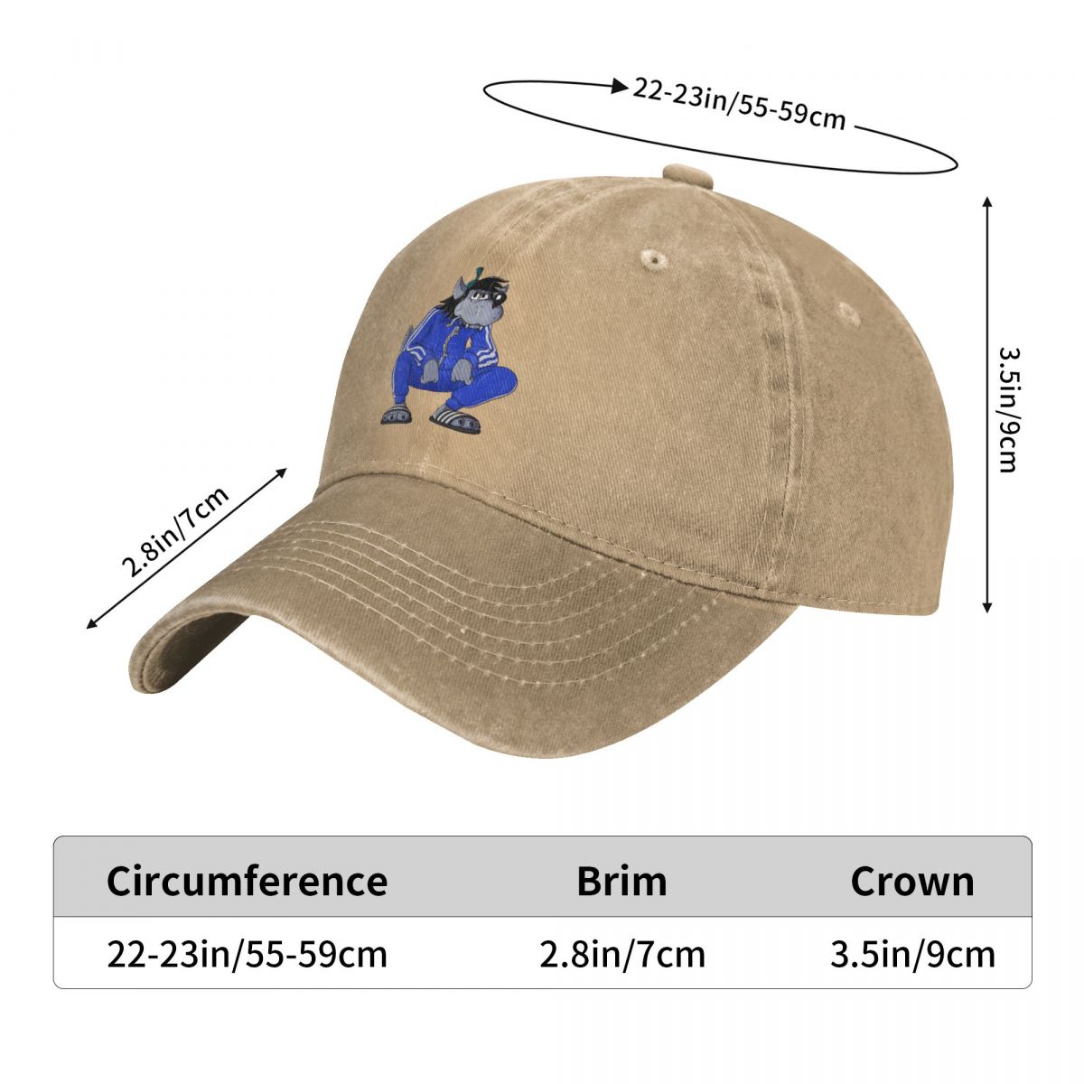 Washed Men's Baseball Cap Trac - Golf Cap Dad ulasan dan harga