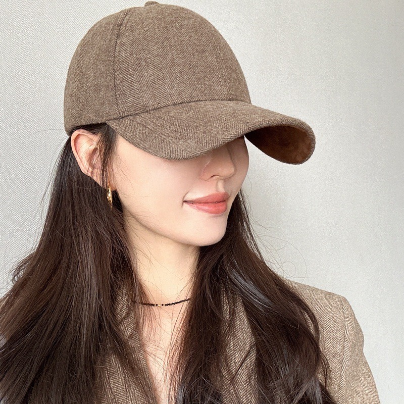 Unisex Winter Structured Wool  - Baseball Cap Structured ulasan dan harga