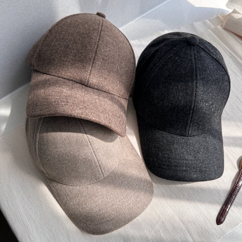 Unisex Winter Structured Wool  - Baseball Cap Structured ulasan dan harga