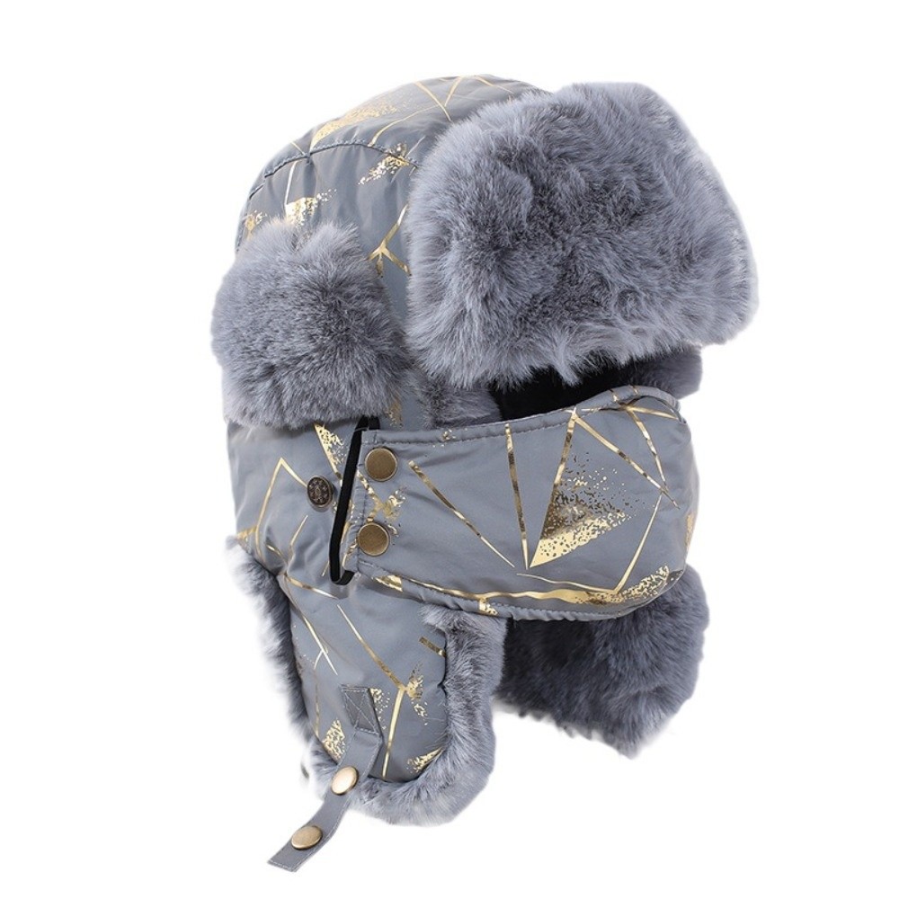 New Faux Fur Lining Warm Trapp - Trapper Hat Ear Flap ulasan dan harga